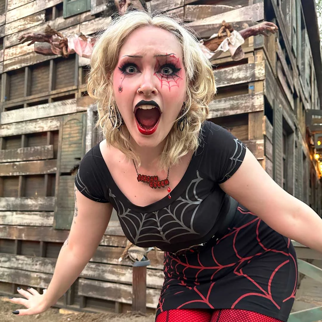 Scream Queen Text Necklace 5 Scream Queen Text Necklace - Image 5