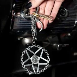 Elvira Macabre Mobile Wheel Keychain -Creepy Wear World KCEMMW 3