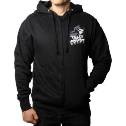 Tales From The Crypt Grim Reaper Hoody 5 Tales From The Crypt Grim Reaper Hoody -Creepy Wear World MHDTCGR 3