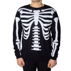 Ribcage Skeleton Bones Sweater