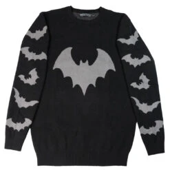 Bat Sleeve Sweater 7 Bat Sleeve Sweater -Creepy Wear World MKWBS 4