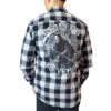 Reaper's Revenge Grey Flannel Shirt