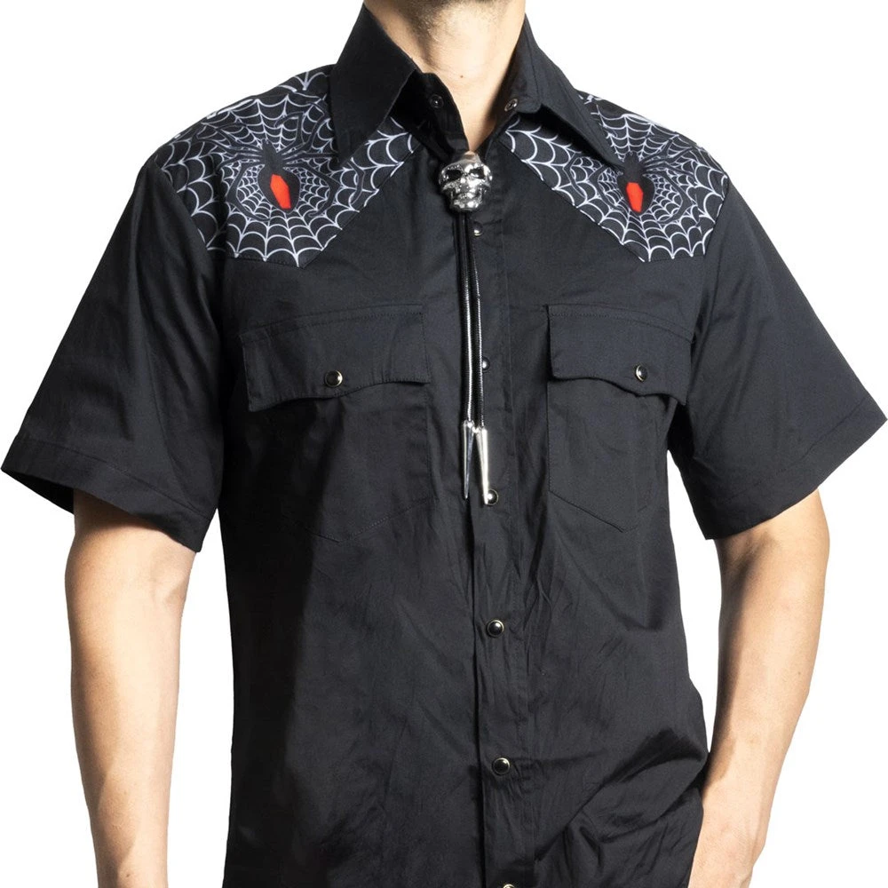 Black Widow Western Shirt 3 Black Widow Western Shirt - Image 3