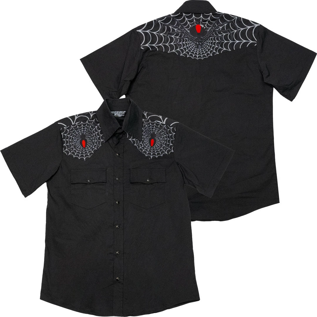 Black Widow Western Shirt 5 Black Widow Western Shirt - Image 5