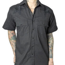 Kreepsville 666 Hellbilly Baphomet Western Shirt