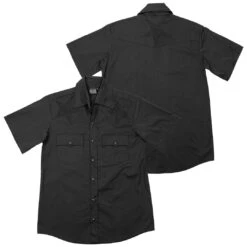 Kreepsville 666 Hellbilly Baphomet Western Shirt -Creepy Wear World MSWHBS 5