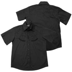 Spiderweb Black Western Shirt 9 Spiderweb Black Western Shirt -Creepy Wear World MSWWB 5