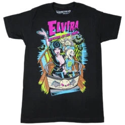 Elvira Ghostcoaster Mens T-Shirt