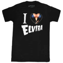 Elvira I Heart Mens Tshirt -Creepy Wear World MTEIHE 3 c0dd4841 781d 4570 8ff7 b7e1c88fbb42