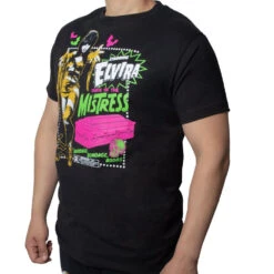 Elvira Mummy Curse Mens T-Shirt -Creepy Wear World MTEMC 3