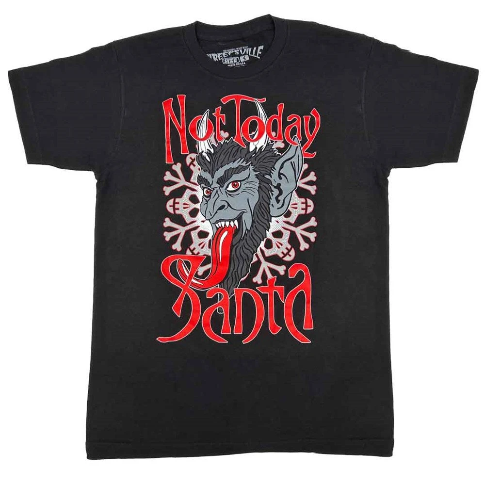Krampus Not Today Santa T-shirt 1 Krampus Not Today Santa T-shirt