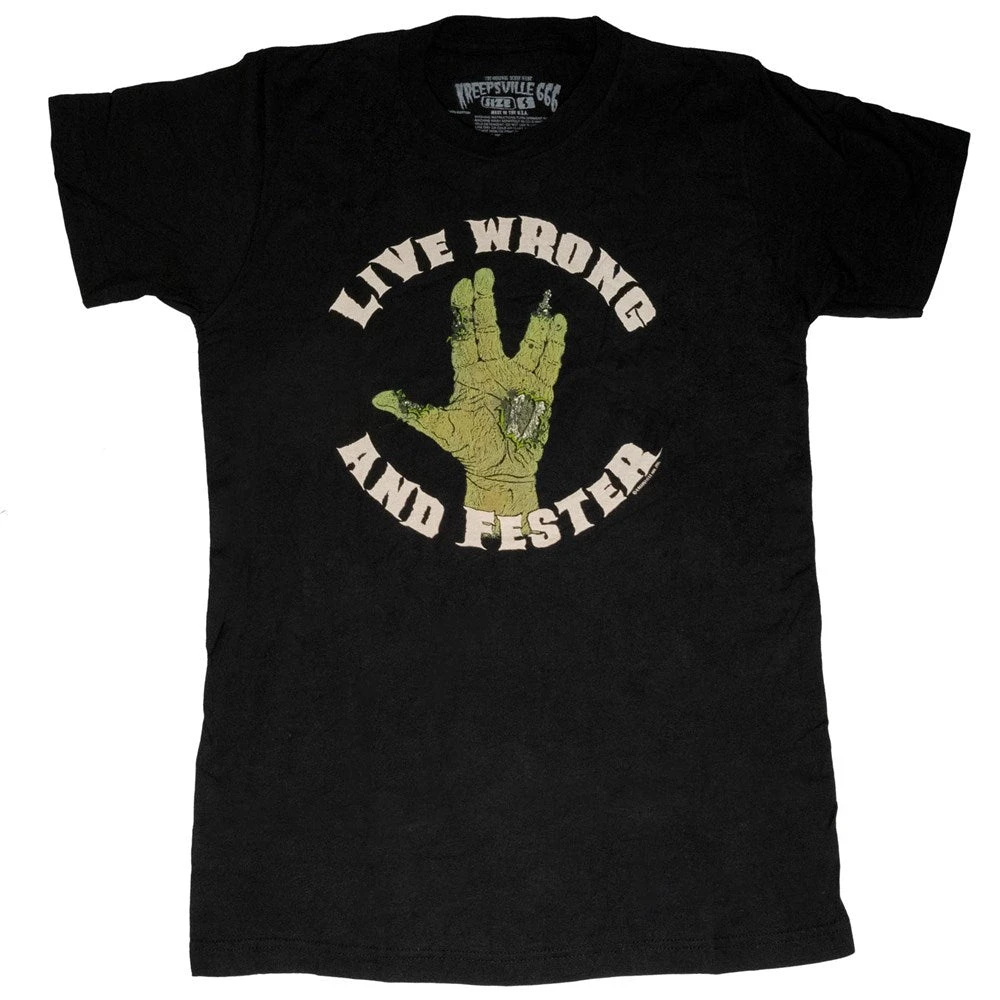 Live Wrong Fester T-shirt 1 Live Wrong Fester T-shirt