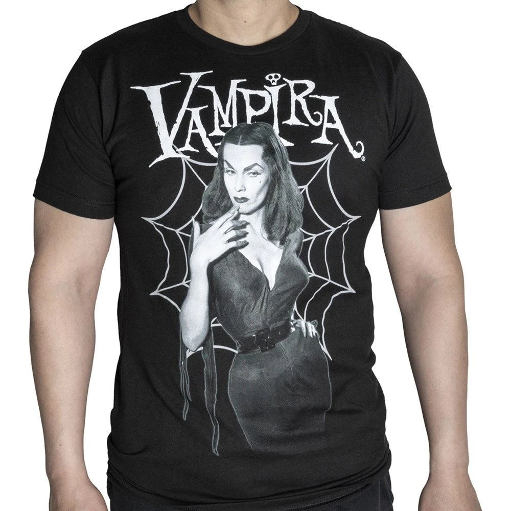 Vampira Cobweb T-shirt 2 Vampira Cobweb T-shirt - Image 2