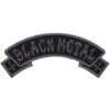 Black Metal Arch Patch