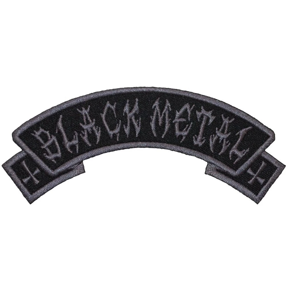 Black Metal Arch Patch 1 Black Metal Arch Patch