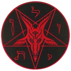 Satanic Circle XL Back Patch
