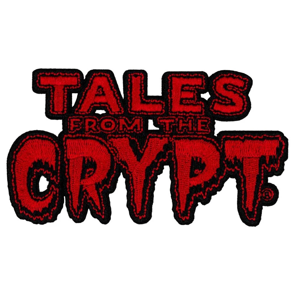 Tales From The Crypt Red Logo Patch 1 Tales From The Crypt Red Logo Patch
