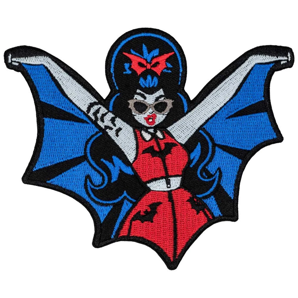 Vampire Girl Batwing Patch 1 Vampire Girl Batwing Patch