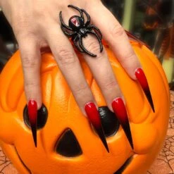 Black Widow Spider Ring -Creepy Wear World RBWS 6