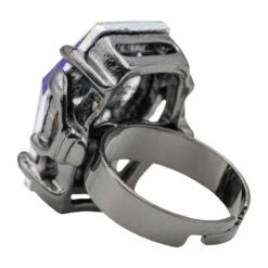 Elvira Coffin Jewel Purple Ring -Creepy Wear World RECP 3