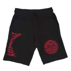 Satanic Circle Mens Shorts 5 Satanic Circle Mens Shorts -Creepy Wear World SHSCR 3