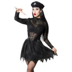 Spiderweb Mesh Tutu Skirt -Creepy Wear World SKMSWT 3