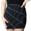 Spiderweb Mini Skirt Grey