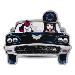 Elvira And Gonk Macabre Mobile Vinyl Sticker
