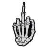 Skeleton Hand Finger Vinyl Sticker