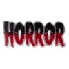 Horror Text Vinyl Sticker